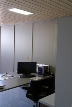 Eclairage bureau place de travail